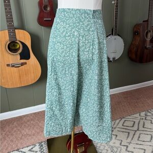 SHEIN Midi-length Fitted Floral Skirt